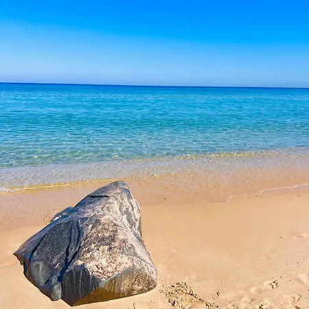 - Golden Seashell - Just 500 M From The Beach, Garden With Bbq, Sea View Terrace, Air Conditioning, Parking Vakantiehuis Costa Rei